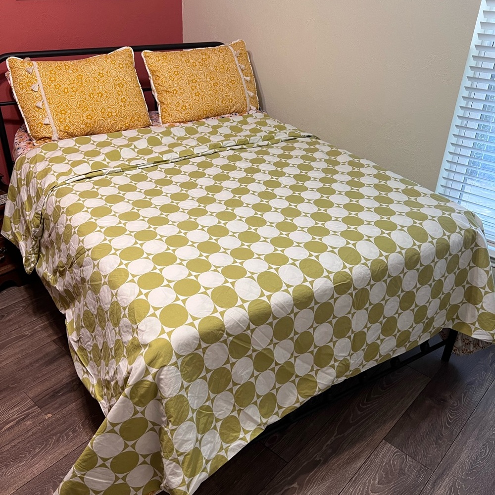 Dwell Cotton Mid Century Modern Duvet Full Size